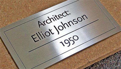 淺談不銹鋼標(biāo)識牌