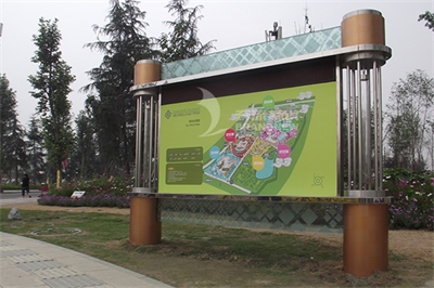 標識廠家在設計城市導向系統時易犯的錯誤